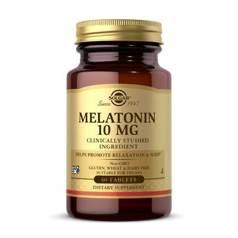Solgar, Melatonin, 10 mg, 60 Tabs Solgar