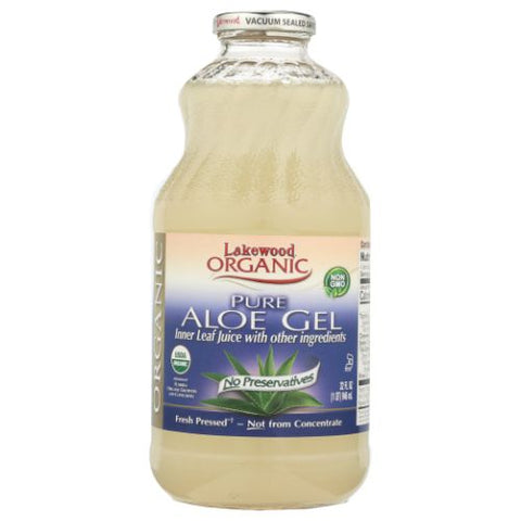 Lakewood Organic, Aloe Vera Gel Juice, 32 Oz Lakewood Organic