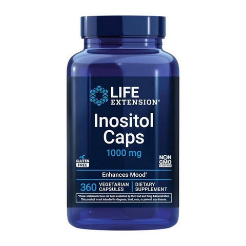 Life Extension, Inositol Caps, 1000 Mg, 360 Veg Caps Life Extension