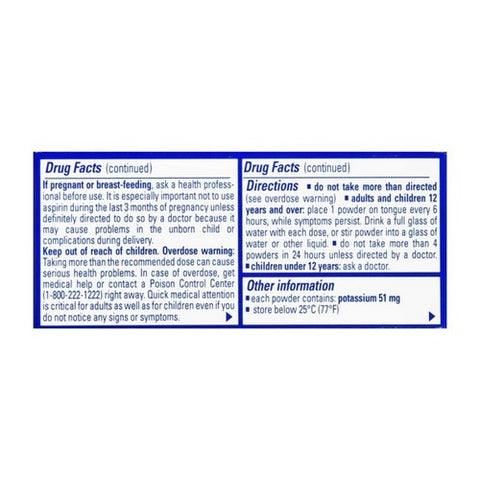 Med Tech Products, Extra Strength Pain Reliever Headache Powder Packs, 24 Each