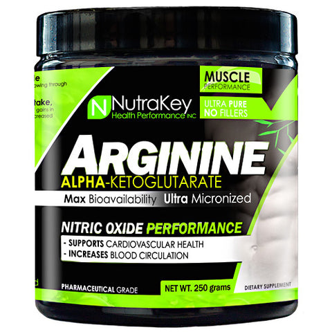 Nutrakey L-arginine Unflavored - 250 Grams 250 grams by Nutrakey