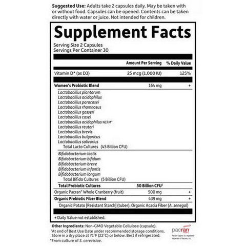 Garden of Life, Dr. Formulated PROBIOTICS Urinary Tract+, 60 Capsules Garden of Life
