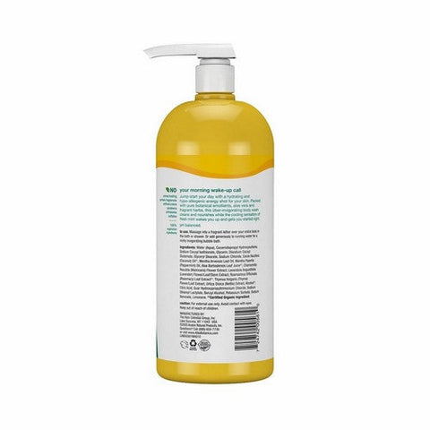 Alba Botanica, Very Emollient Body Wash Sparkling Mint, 32 Oz Alba Botanica