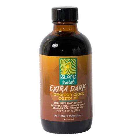 Jamaican Black Castor Oil Extra Dark 4Oz by Island Twist