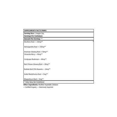 L. A .Naturals, Adrenal RX Raw Formula, 90 Veg Caps L. A .Naturals