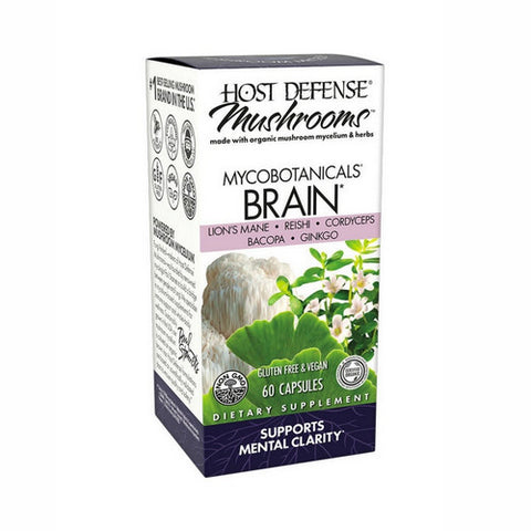 MycoBotanicals Brain 60 Cap by Host Defense