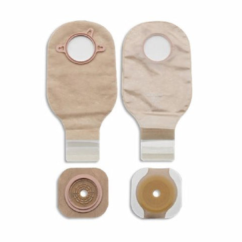 Hollister, Ileostomy Colostomy Pouch Two-Piece System 12 Inch Length Flat 19104, Box Of 5