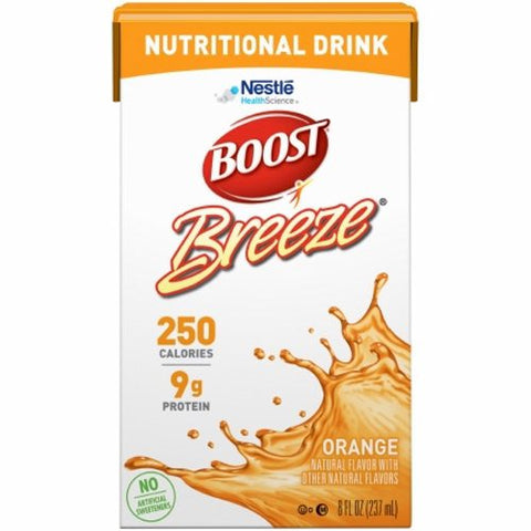Boost Breeze Orange Oral Supplement 8 Oz by Nestle Healthcare Nutrition