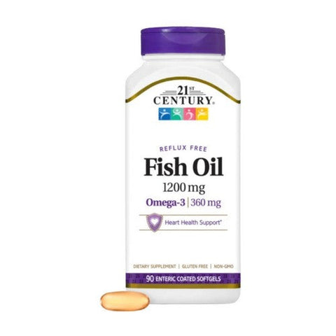 21st Century, Fish Oil, 1200 mg, 90 Count