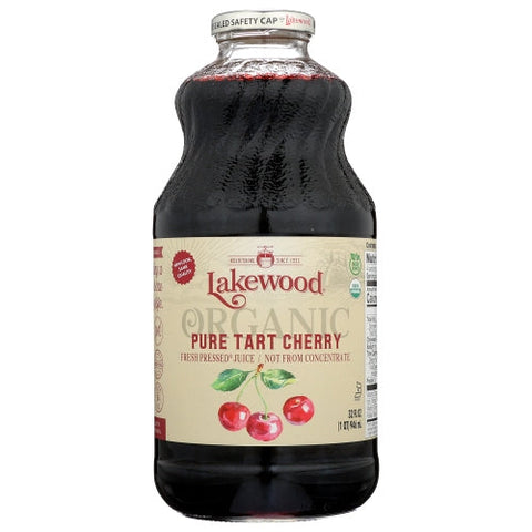 Lakewood Organic, Juice Cherry Tart Pure Org, Case of 6 X 32 Oz Lakewood Organic