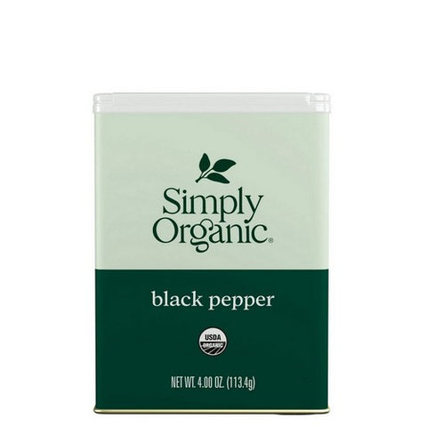 Simply Organic, Organic Black Pepper, 4 Oz(Case Of 6) Simply Organic