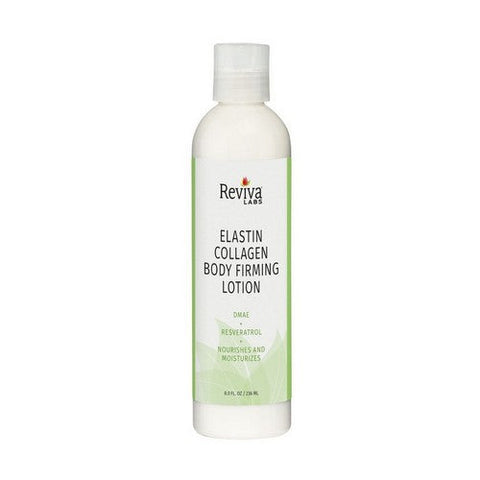 Reviva, Elastin Collagen Body Firming Lotion, 8 Oz Reviva