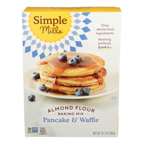 Simple Mills, Pancake And Waffle Baking Mix, 10.7 Oz(Case Of 6) Simple Mills