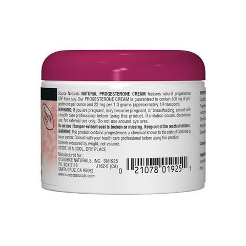 Source Naturals, Eternal Woman Progesterone Cream in Tube, 2 Oz Source Naturals