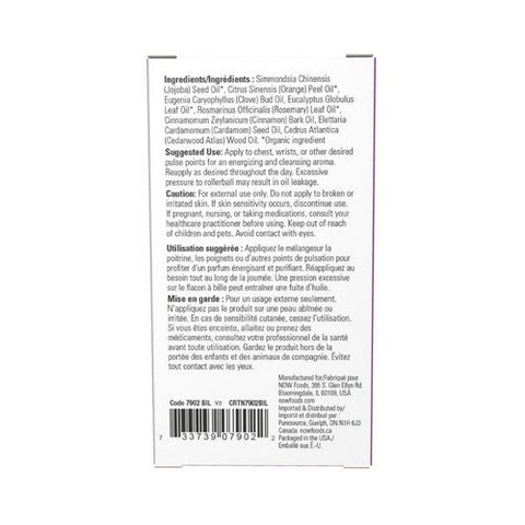 Now Foods, Seasonal Defense Roll-On Cleansing Essential Oil Blend, 10 ml Now Foods