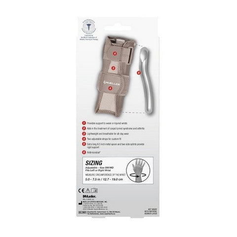 Mueller, Reversible Wrist Stabilizer Small/Medium, 1 Count Mueller