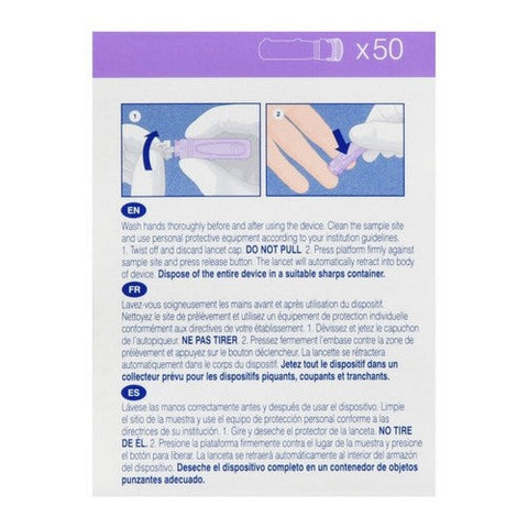 Unistik 3, Comfort Safety Lancets 28 Gauge, 50 Count Unistik 3
