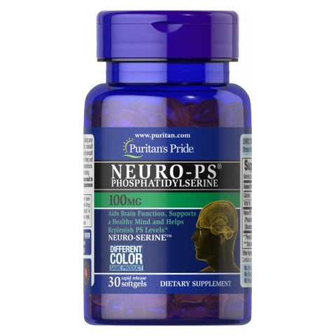 Puritan's Pride, Neuro-PS (Phosphatidylserine), 100 mg, 30 Softgels Puritan's Pride