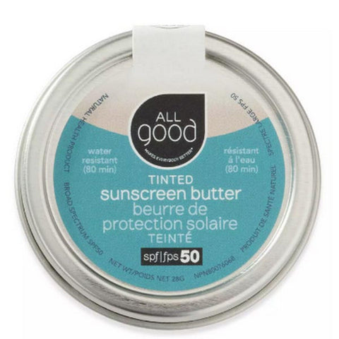 SPF 50 Plus Tinted Mineral Sunscreen Butter 1 Oz by All Good