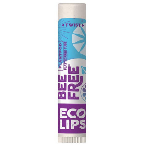 Bee Free Vegan Lip Balm Unflavored 0.15 Oz by Eco Lips