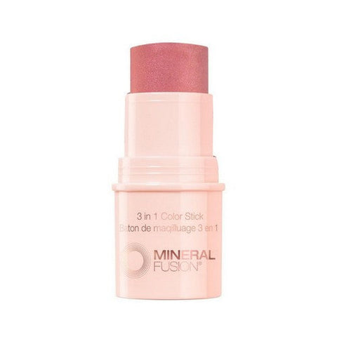 Mineral Fusion, 3-In-1 Color Stick Rosette, 0.18 Oz