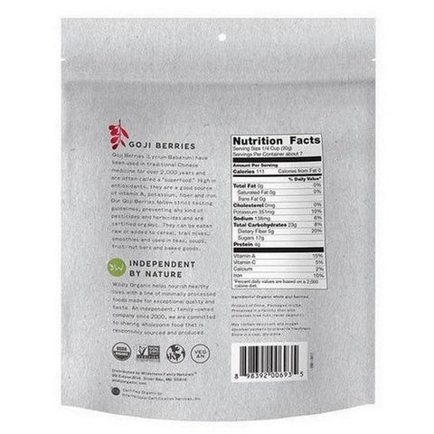 Wildly Natural, Dehydrated Goji Berries, 8 Oz Wildly Natural