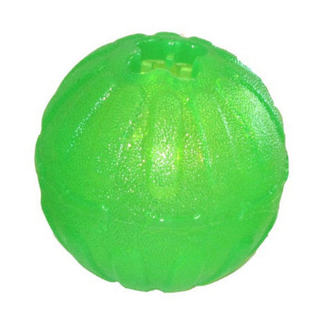 Starmark, Fun Ball Dog Toy Green, 1 Count (2.75 Inches / Medium) Starmark
