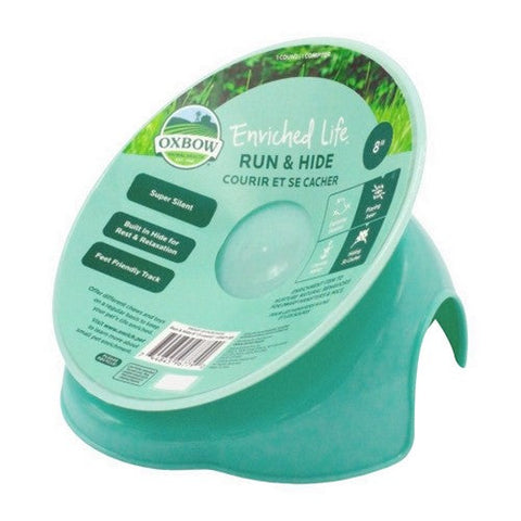 Oxbow Animal Health, Enriched Life Small Animal Run and Hide Mint Green, 1 Count / 8 Inches Oxbow Animal Health