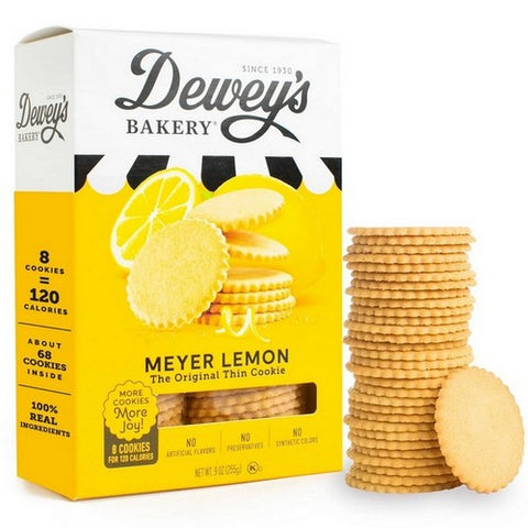 Deweys, Meyer Lemon Cookies, 9 Oz(Case Of 6) Deweys