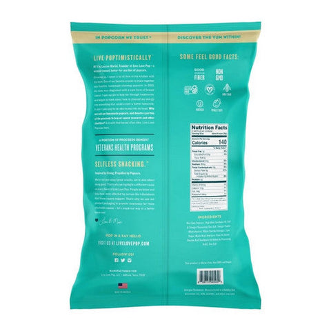 Live Love Pop, Salt And Vinegar Popcorn, 4.4 Oz(Case Of 12) Live Love Pop