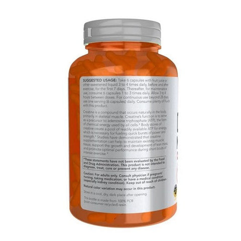 Now Foods, Creatine Monohydrate, 750 mg, 240 VegCaps Now Foods