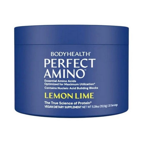 Perfect Amino Powder Lemon Lime 5.39 Oz by Bodyhealth