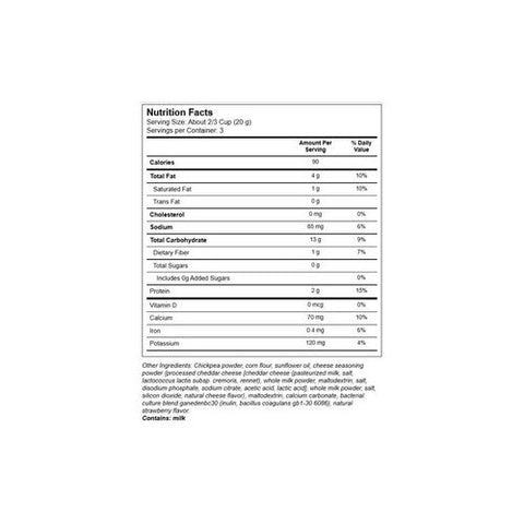Hot Kid, Mum Mum Chickpea Crisp White Cheddar, 2.12 Oz (Case Of 8) Hot Kid