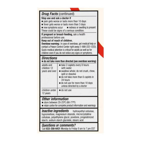 Foster And Thrive, 8 Hour Pain Relief, 650 Mg, 100 Caps Foster And Thrive