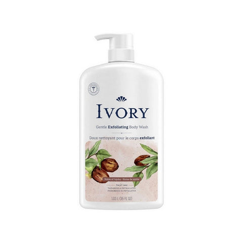 Ivory, Gentle Exfoliating Body Wash Jojoba, 35 Oz Ivory