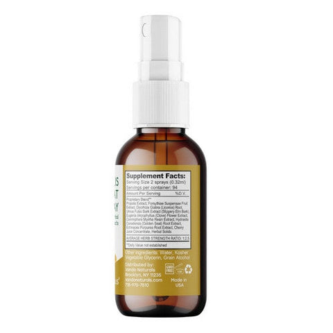 Apihaus, Propolis Throat Spray With Herbal, 1 Oz Apihaus