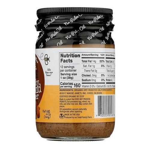 Maisie Janes, Almond Butter Coffee Substitute Crunchy, 12 Oz (Case Of 6) Maisie Janes