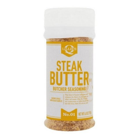 Lillies Q, Steak Butter Seasoning, 6.8 Oz (Case Of 6) Lillies Q