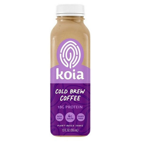 Koia, Protein Drink Cold Brew Coffee, 12 Oz (Case Of 6) Koia