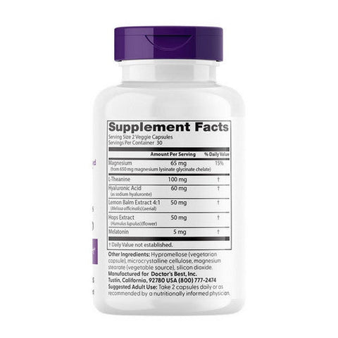 Doctors Best, Women's Beauty Sleep, 60 Veggie Caps Doctors Best