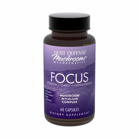 Host Defense, Mycobenefits Focus, 60 Capsules