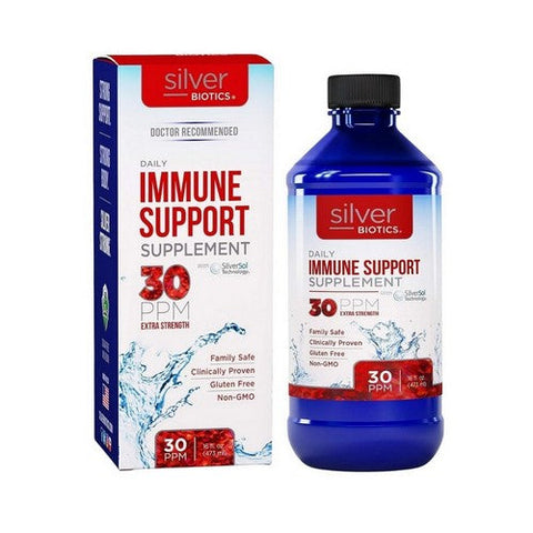 Silver Biotics, Extra Strength Immune Support, 16 Oz Silver Biotics