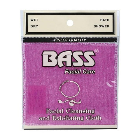 Facial Exfoliating Cloth Assorted Colors 1 Count by Bass Brushes