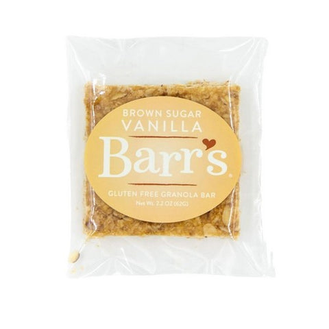 Brown Sugar Vanilla Granola Bar Box Of 12 by Mrs. Barrs Natural Foods