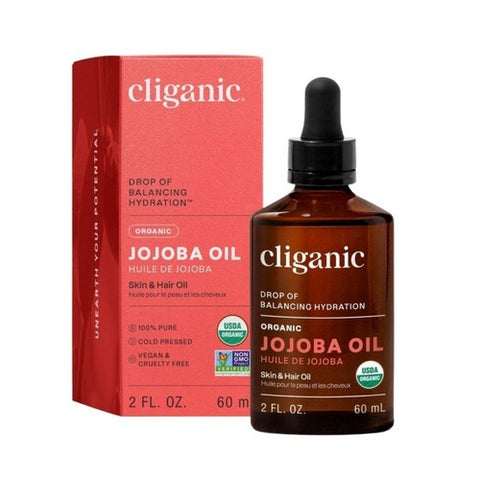 Organic Jojoba Oil 2 Oz by Cliganic