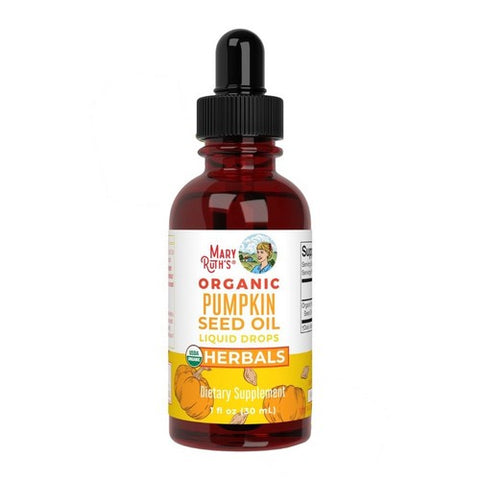 Pumpkin Seed Oil Organic Liquid Drops 1 Oz by MaryRuth's