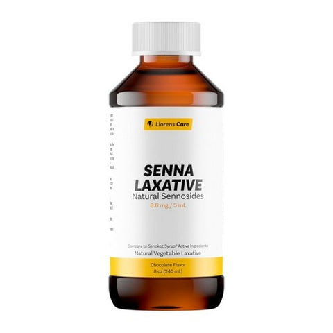 Senna Laxative Natural Sennosides Syrup 8 Oz by Llorens Pharmaceuticals