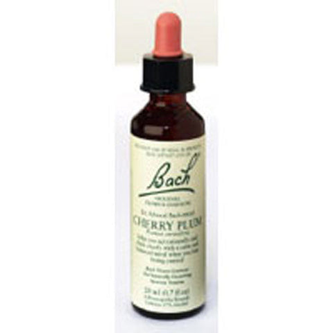 Bach, Original Flower Remedy Dropper Cherry Plum Flower Essence, 20 ML Bach