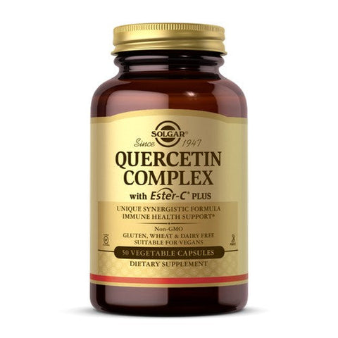 Solgar, Quercetin Complex With Ester-C Plus, 50 V Caps