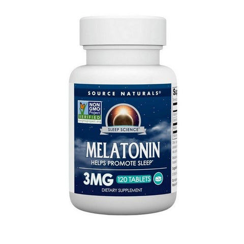 Sleep Science Melatonin 120 Tabs by Source Naturals